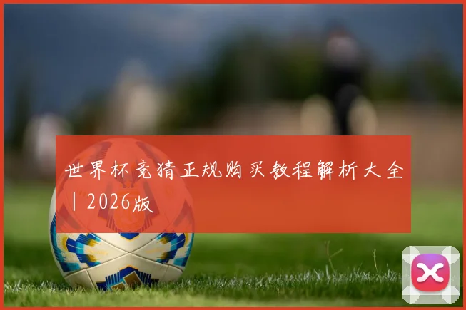 世界杯竞猜正规购买教程解析大全｜2026版